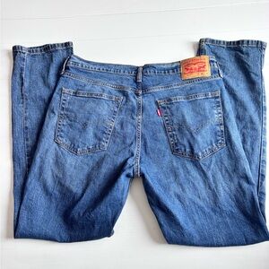 Levi's 514 Straight Leg Jeans Blue Denim W36 L32